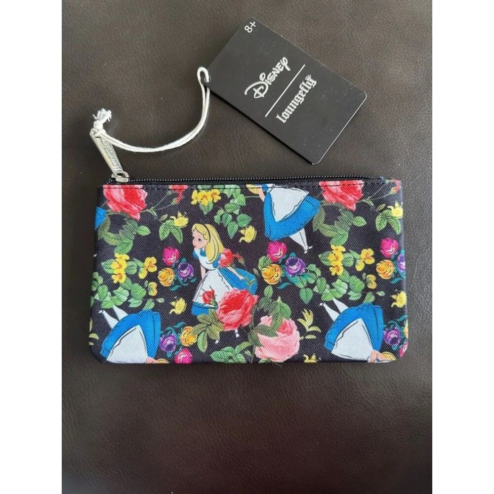 Disney Loungefly Alice in Wonderland Pouch NWT